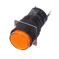 IDEC AL6M-P4-A ໄຟສະແດງ LED 16mm ສີເຫຼືອງ