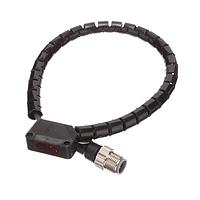 Omron Automation and Safety E3Z-L61-M1J-1 0.3M Photoelectric Sensors Narrow Beam M12 conn connector