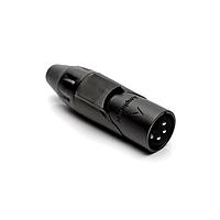 Amphenol Audio AX4MB0M ຕົວເຊື່ອມຕໍ່ 4P PIN M PLUG BLK W BLK MRK SLEEVE