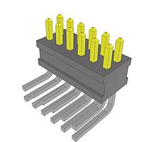 Samtec FTSH-106-02-F-D-RA ສາຍຫົວການຕິດຕັ້ງທີ່ມີຄວາມໜ້າໃຈສູງ