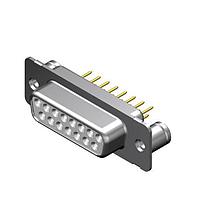 Molex / FCT 173109-1152 ມາດຕະຖານຄວາມໜາແຮງ FCT DSUB STR PC RCPT 09 PN ມີ CLINCH