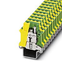 PHOENIX CONTACT 0443036 ບລັອກຂໍ້ຕໍ່ດິນ Ground Terminal Block USLKG 16N-1 12-4AWG 12.2MM