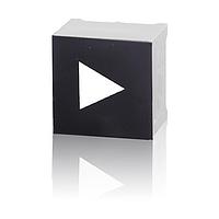 VCC CTHS15CIC04ARROW ຕິດຕັ້ງສະນັ້ນສະເຊີ CTH SQR 15mm LED 3.2V Lead Wht Arrow