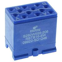 Eaton Souriau-Sunbank RBTB16-6W ໂມດູນກະຕຸ້ນຕອບຮັບ 2X6 16GA TERM F/BACK MO