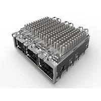 AMP Connectors - TE Connectivity 2057042-9 ຕູ້ເຊື່ອມຕໍ່ I/O 1x3 QSFP Kit Assy LP&HS Customerizd HS