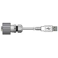 Amphenol CONEC 17-200671 USB 2.0 USB 2.0 IP67 MT ຖ້ວຍ Bay ເຖິງ TypeBSTN 4.5M