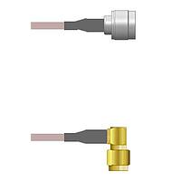 Amphenol Custom Cable Q-2J038000H006i ສາຍສັນຍານ RF N-SP/SMA-RP G142 6I