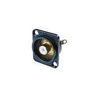 NEUTRIK NF2D-B-9 ຊາຊີສ ມາວນຈ໌ຈາກ Jacks RCA D style ຂາວ/ດຳ