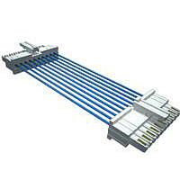 Samtec MMSST-05-20-L-14.00-D-K-LUS ການປະກອບສາຍສະເພາະຮູບສັ້ນ .100" Mini Mate(R) ສາຍສະເພາະສະຖານະດຽວ ລະຫັດສາຍສະເພາະ