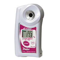 ATAGO PAL-62S ເຄື່ອງວັດຄ່າການປະສົມຂອງ Potassium carbonate (0.0 ~ 25.0%)