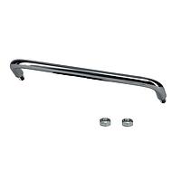 Bud Industries H-9116-B ມືຈັບກາງຕິດຕັ້ງ 6" ຊຸດມືຈັບ, ຄຣອມ