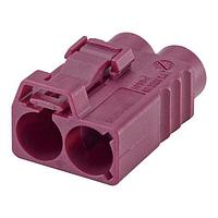 Rosenberger 59Z115-000D ອຸປະກອນເສີມ ກອງພາສຕິກ ຈໍແຈັກ ຕົວຕົວກົງ D BViolet