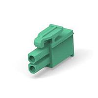 AMP Connectors - TE Connectivity 1-172165-5 ຮູສິງຮັບສາຍ PLUG 2P MINI ສີຂຽວ