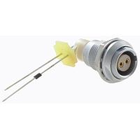 Eaton Souriau-Sunbank JBXEA0G02FQSDS ຕົວເຊື່ອມຕໍ່ 2P ຂະໜາດ 0 ກະດູກສອງອັນ Recpt ມີ Skt Cont