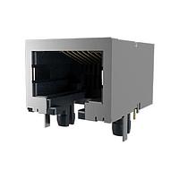 Amphenol FCI 94909-588LF Modular 8P HRIZ BRD THR MNT UNSHLD SNAP PEG