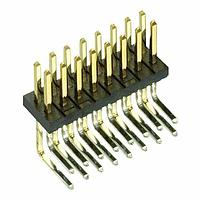 Harwin M50-3900842 ພິນສະຕຣິບ 8+8 DIL PIN HDR HORIZ Au/Sn