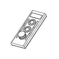 Molex 130126-0206 ປຸ່ມຄວບຄຸມ 2-ປຸ່ມ ກອງປົກກັນຝາ STA.COVER PLATE ASSY RETRO-FIT