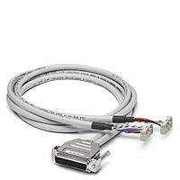 PHOENIX CONTACT 2304649 ສາຍລະບົບ CABLE-D25SUB/B 2X14/100/TU812