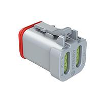 Amphenol SINE Systems AT06-6S-MM01 ປລັກ 6 ທາງ ຝາສຸດ 6 ທາງ ຂະໜາດລົດລົງ ອະນຸການປິດຜ່ານ