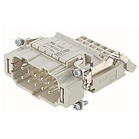 HARTING 09330104635 ອິນເຊີດ MALE INSERT 10 POLES+PE