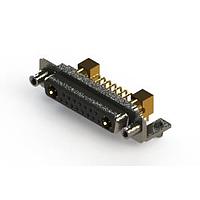 EDAC 630-17W2640-7N5 ຕູ້ຕິດຕໍ່ D-Sub ປະສົມມຸມຂວາ ຕູ້ຕິດຕໍ່ພະລັງງານ Combo D-Sub