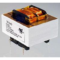 Triad Magnetics F24-800-C2 ຕົວແປງສະແຕຣດບອບບິນ POWER XFMR 24 Vct a. 800 mA UL/cUL - ລະດັບ 2/3, 115V SPLIT PACK PCB MOUNT / F24-800-C2