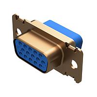 Amphenol Positronic M24308/6-17F ຕົວເຊື່ອມຕໍ່ D-Sub MIL Spec