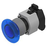 EAO 704.084.6 ສະຫນັກກະທົບປຸ່ມຫົວເຫີມຊຣູມ - ປຸ່ມກະທົບປຸ່ມສີຟ້າສະຫນັກ D29 ກະສອນ