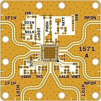 Quantic X-Microwave XM-C6J6-0909D ບອດປະເມີນ Upconverters, ADRF6780ACPZNSMT