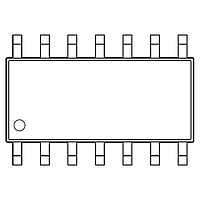 Diodes Incorporated PI3C3125WEX ດິຈິຕອນ ບັດສະວັດ ICs 3.3V 4B ບັດສະວັດ