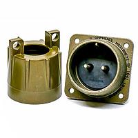 Amphenol Industrial MS3100E36-12S ປຸ່ມຮັບ RECEPTACLE