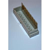 Bud Industries DMB-4761-TG ກະບອງປ້ອງກັນຂະໜາດທີ່ປ່ຽນແປງໄດ້ສໍາລັບລູກຂໍ້ສະເພາະ DIN Rail (ຄູ່) DMB-4771,-4773, -4774