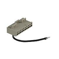 SCHNEIDER ABE7BV10 ບລັອກຂໍ້ຕໍ່ຄົງທີ່ 10 TERM-STD 5-PACK SNAP-ON TERM BLOCK