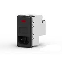 Corcom - TE Connectivity PS000SHXB ປະຕູເຂົ້າ 10A ຟິວສ໌ເຕົ້າເອົາເອງ ຕິດຕັ້ງໃນ