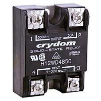 Sensata Technologies - Crydom H12WD48125-10 Heavy Duty PM IP00 SSR, 660VAC 125A, DC In, RN