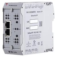 Carlo Gavazzi YN115CEI8RPIO ໂມດູນ IO-Link master ສໍາລັບຕິດຕັ້ງໃນຕູ້ຄວບຄຸມບັນດາ DIN rail, ສະຫນັບສະຫນູນ EtherNet/IP, MODBUS TCP ແລະ OPC UA, 8 ພອດ IO-Link, ມີ DI ເພີ່ມເຕີມໃນແຕ່ລະພອດ, ຕົວເຊື່ອມຕໍ່ປຸກແລະຕົວເຊື່ອມຕໍ່ດ້ວຍການສະກັດດັບ, ເວັບເຊີບເບີລະບົບລວມແລະຕົວແປ IODD ຢູ່ໃນຕົວ