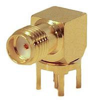 Mueller BU-1420701301 ຕົວເຊື່ອມ CONN SMA JACK R/A 50 OHM PCB