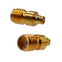 Johnson / Cinch Connectivity Solutions 134-1019-461 ຕົວແປ RF - ລະຫວ່າງຊຸດ SMA Jack ເປັນ SMP Jack Adapter ທອງ