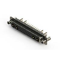EDAC 628-21W4224-7NC ຕົວເຊື່ອມຕໍ່ Mixed Contact D-Sub Connectors Vertical Combo Dsub
