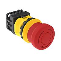 Banner Engineering SSA-EB1P-11 Push Turn SSA-EB1 Panel-mount Emergency Stop Push Button; 40 mm Actuator; Contacts: 1NC/1NO; Screw Terminals; 30 mm mounting hole