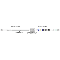 Kitagawa 724 ETHYL BENZENE (+) ທໍ່ເຄື່ອງກວດຈັບທີ່ໃຊ້ກັບປໍ້າຕົວຢ່າງອາກາດ (85-1,700㎍/㎥)