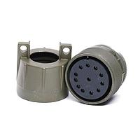 Amphenol Industrial MS3101E-28-18S ປຸ່ມຮັບ