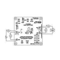 Analog Devices DC2005A ບົດທົດສອບຕົວຄວບຄຸມແຮງແຟງ - ຕົວຄວບຄຸມສະຫນັກ LTC3624EDD Demo Board - Micropower Sync