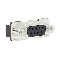 AMP Connectors - TE Connectivity 3-338313-2 ຮູບຮອງ DSUB E09S V/MNT