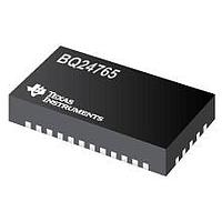 Texas Instruments BQ24765RUVR ການຈັດການເຄື່ອງຊາຣ໌ Charge Management SMBus Controlled A 595-BQ24765RUVT