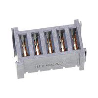 Molex 46562-9205 ພວງຮັບ PCB 5 ວົງຈອນພະລັງງານ DC ການກົດຕົວຕິດຕາມແນວຕົວ