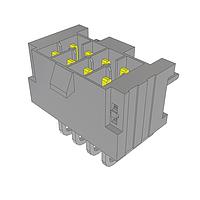 Samtec IPL1-104-01-L-D-RE1-K-WT ຫົວຈຸດພະລັງງານສ່ວນປະກອບ Mini Mate ສ່ວນສາຍສະແຕນ .100"