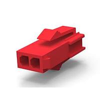 AMP Connectors - TE Connectivity 1-172157-2 ກອງປະກອບ Receptacle Housings CAP RCPT 2P MINI
