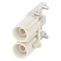 Rosenberger 59S2DU-40MT5-B ປລັກຕໍ່ຕ່າງ PCB ບອດ PC-Board SMD ມຸມຂວາ B ສີຂາວ