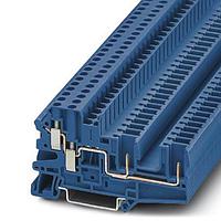 PHOENIX CONTACT 3060306 ບລັອກຂໍ້ຕໍ່ Feed Through Terminal Block UT 4-QUATTRO/ 2P BU